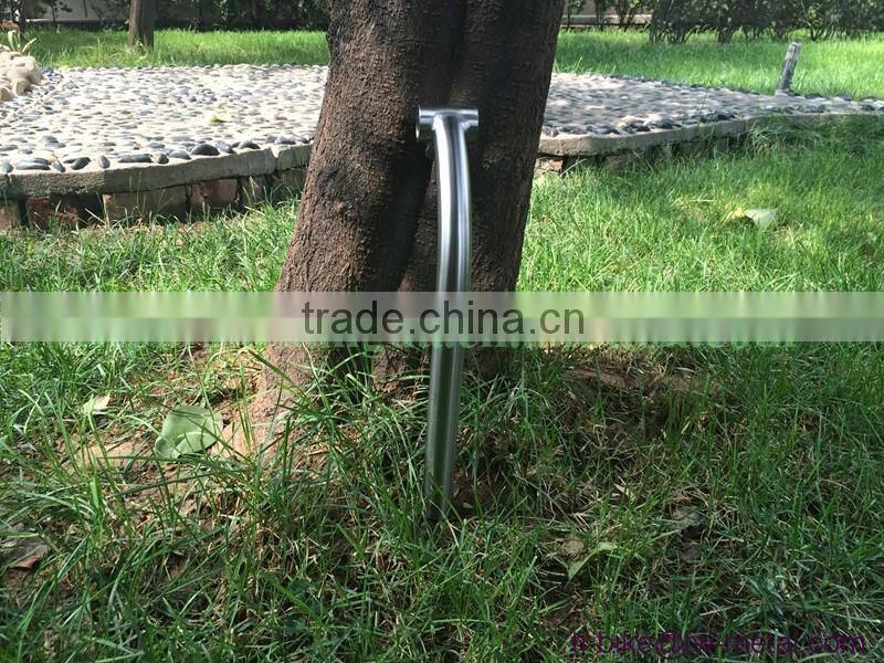 XACD made titan bending bicycle stem customized ti bike stems with hand brush finished ti bicycle stem oem cheap made in china