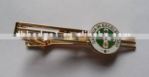 Super quality hot sell metal masonic cufflinks tie clips