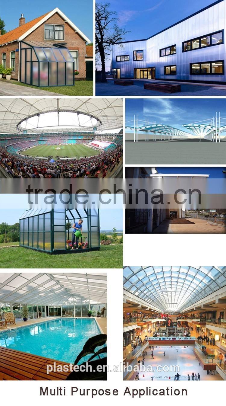Four wall multi layer skin Polycarbonate panel