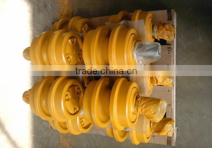 IHI175 Excavator Track Carrier Roller, Top Roller For IHI185, Construction Machinery Excavator Upper Roller