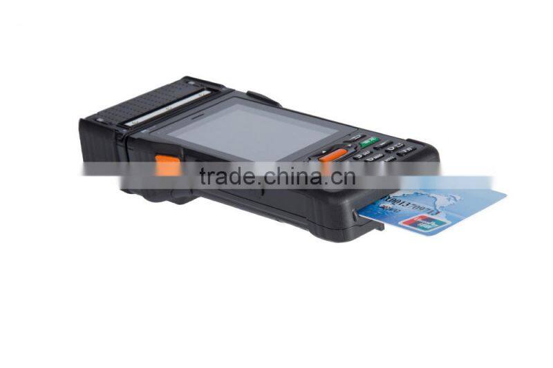 android large touch screen portable industrial eft pos payment terminal with credit card reader P9000