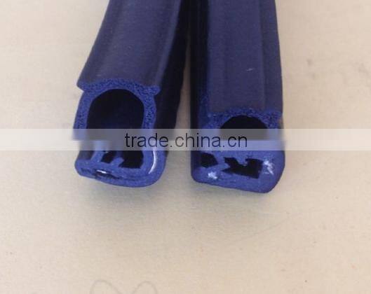 Black extruded epdm soft foam rubber shock proof seal strips