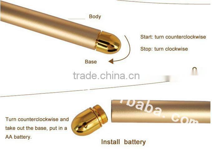 2016 hot Japan smooth facial skin anti-aging vibrator for home use