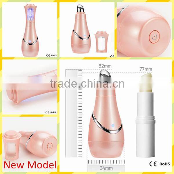 Ms.W New Designed High Quality Mini Electronic Vibrator Ion Moisture Lip Beauty Massage Pen