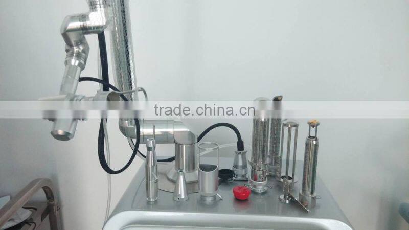 Fractional co2 laser equipment RF mental tube for vaginal rejuvenation/ wrinkle scar acne removal