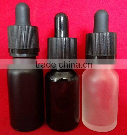5ml,10ml,15ml,20ml,30ml,50ml clear glass essential oil e liquid dropper bottles