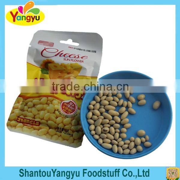 Snack chocolate and cheese sunflower seed