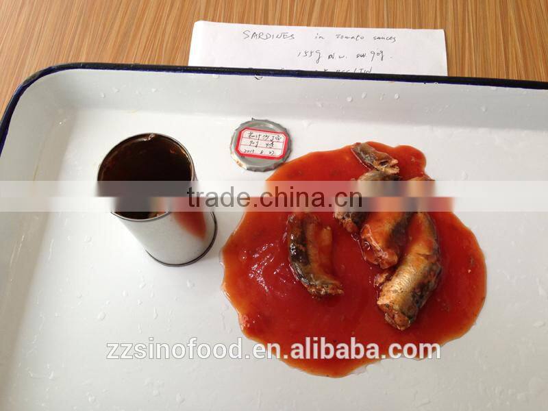 Canned Fish Canned Sardines in tomato sauce for sale