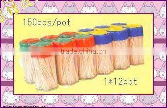 2.0/2.2*65mm Birch Wooden Toothpicks with Different Customized Packages