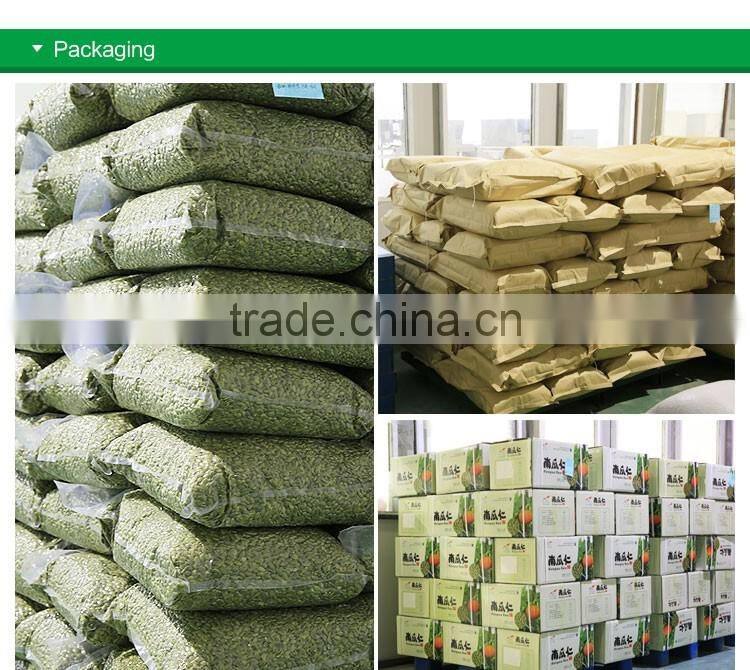 shelled and roasted Chinese green pumpkin seed kernels New Crop