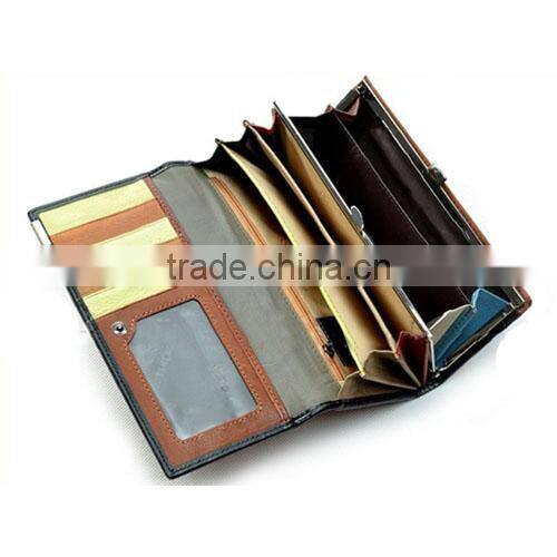 2014 Ladies Women Fashion Ladies Creative Genuine Leather Wallet/Card Holder/Clutch (BHW001)