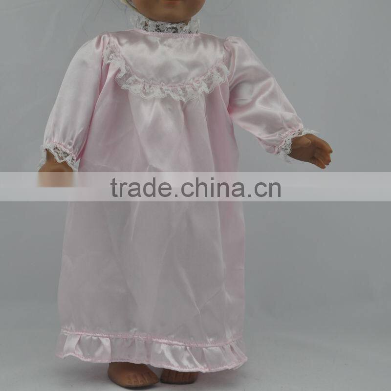Hot sale 16 inch satin eco-friendly bjd clothing