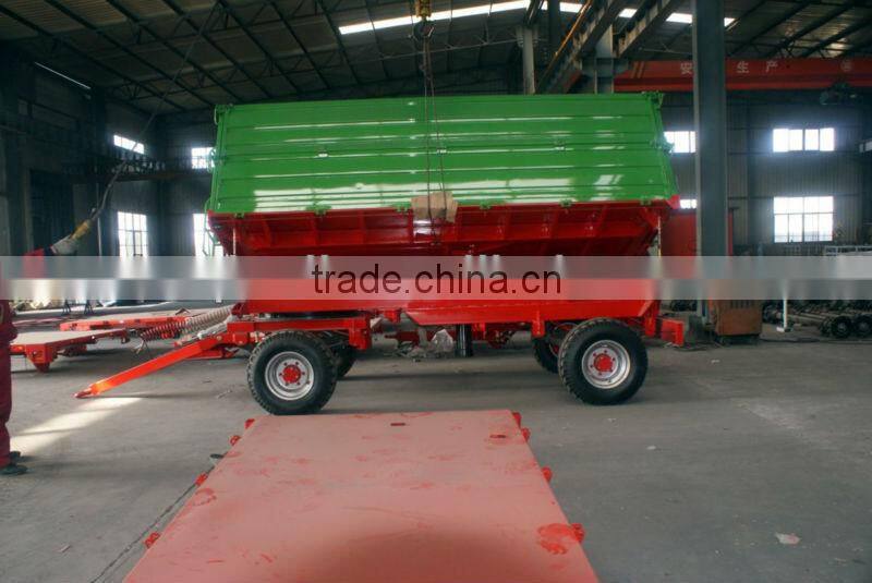 7CX tipping trailer for tractor 10ton tractor trailer