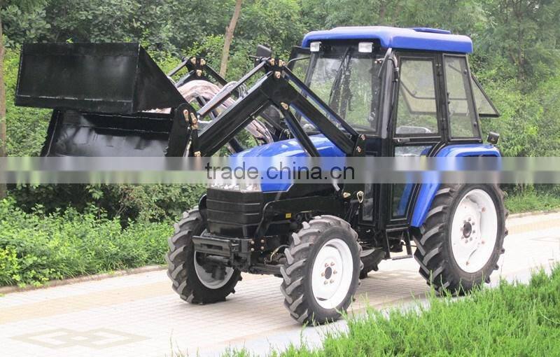 China made high quality 30hp 4WD farm tractor with front loader backhoe lower price