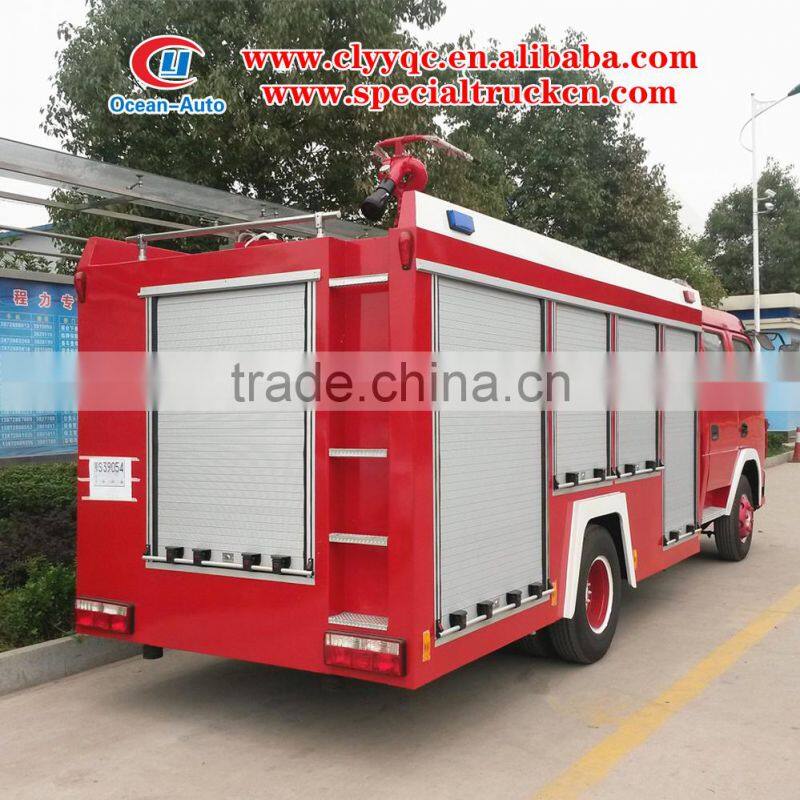 Dongfeng DFAC 4000 liters airport fire truck 4X2 fire truck for sale