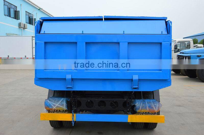 DFAC mini sealed garbage collection truck from original factory
