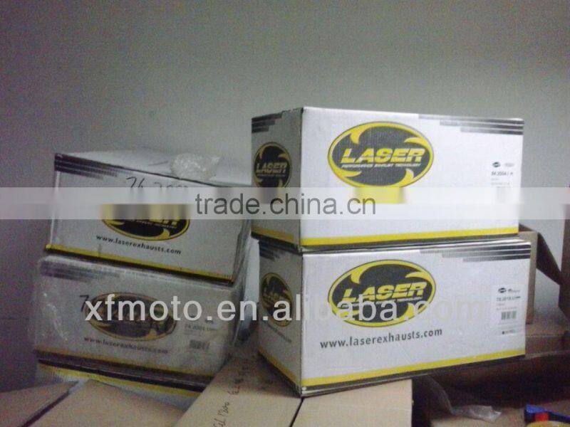 For SUZUKI B-KING 2008- SM Motorcycle Exhaust Pipe LASER Stealth slip-on mufflerset