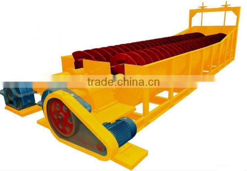 Double spiral stone/ sea sand washer/washing machine with capacity 10-100 T/H