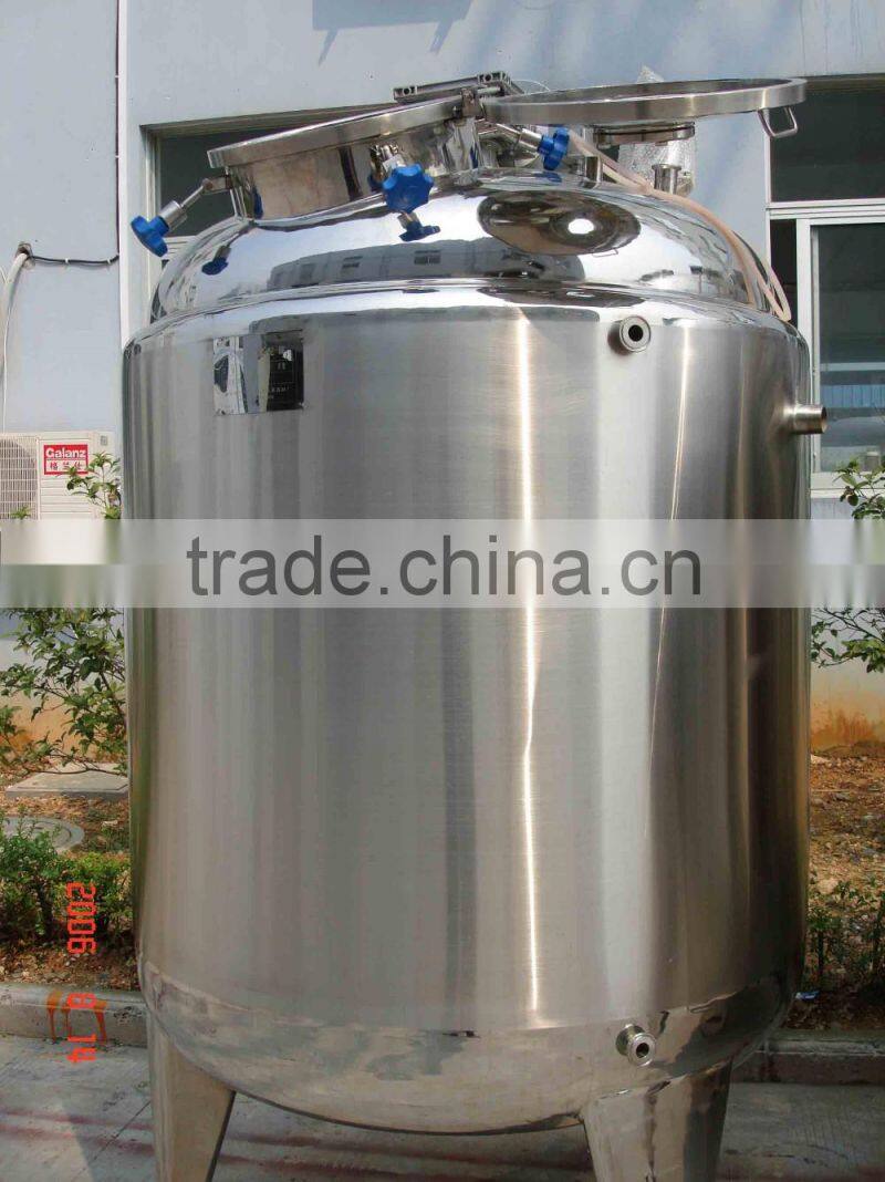 1000L-20,000L stainless steel hot water storage tank