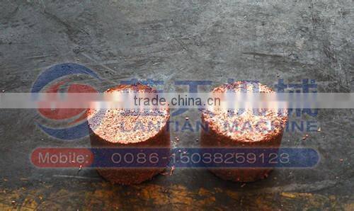 Horizontal hydraulic sponge iron block making machine