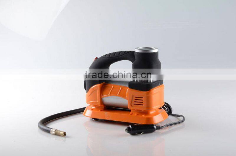 H90083 Metal Air Compressor with LED light 150W tyre inflator gift