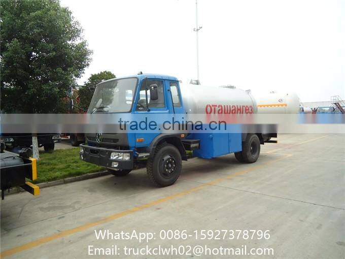 Tanker Truck LPG Delivery 8000L 8m3 CLW LPG Vehicle
