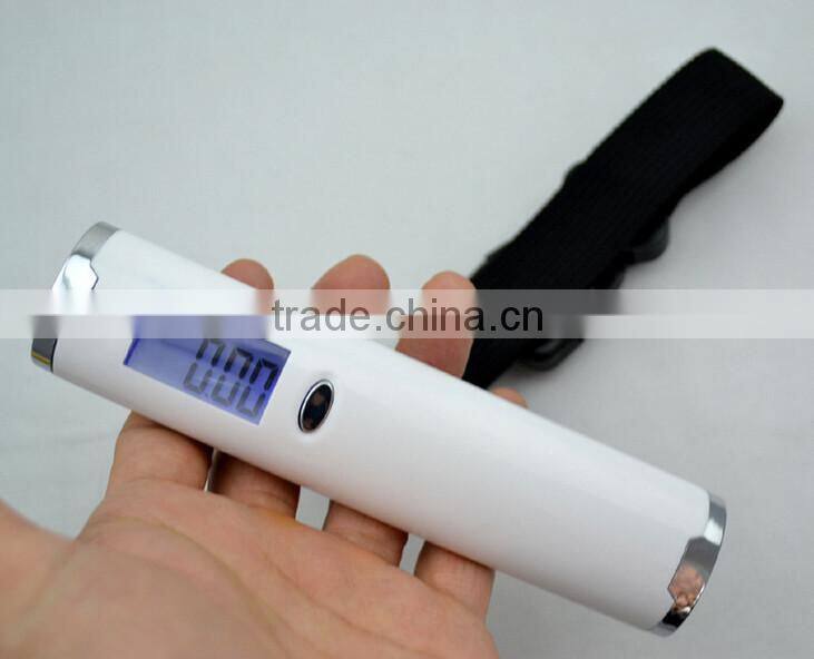 Backlit hand-held Luggage scale weighing Scale with belt