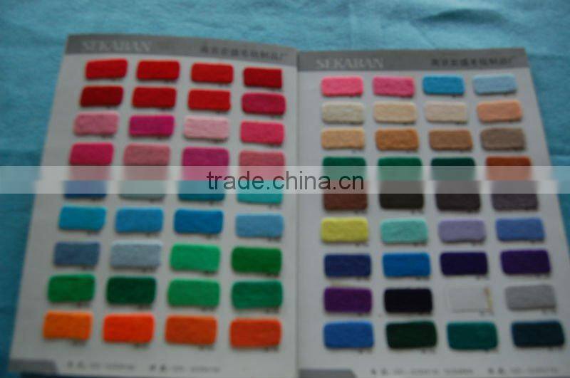 100% colored wool felt fabric,eco color wool felt