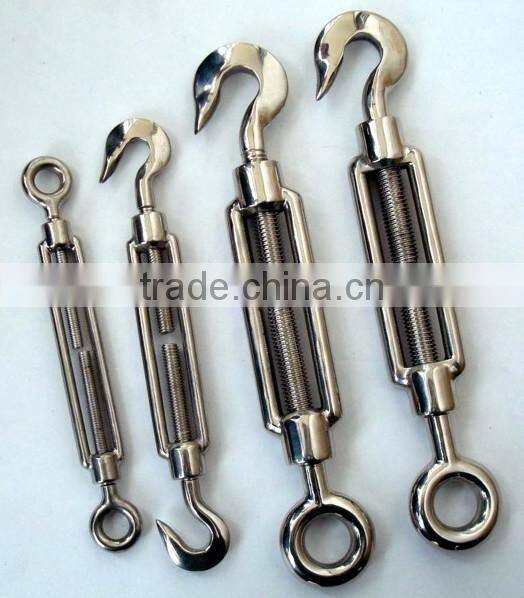 Hardware products m20 galvanized heavy duty din1480 turnbuckle