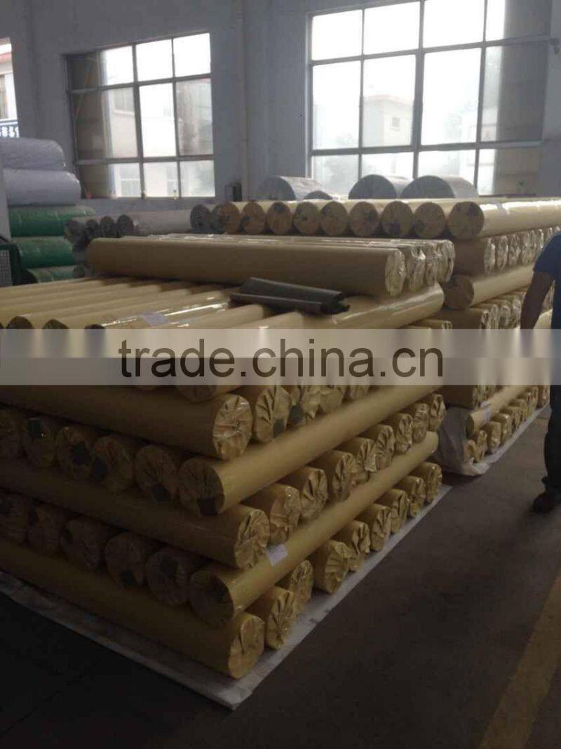 Heavy Duty tarpaulin plastic sheet with metal grommets, flame retardant