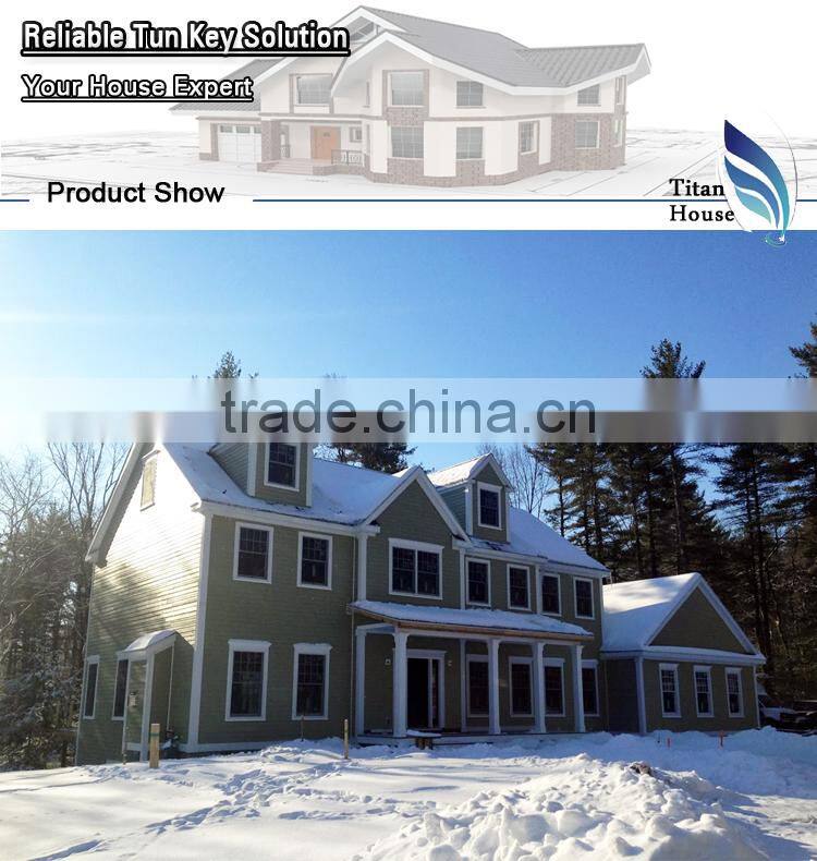 Luxury Light Gauge Steel Frames Prefabricated Hotel House for Winter