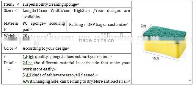 China factory wholesale cellulose Nano grout sponge for cleaning kitchen