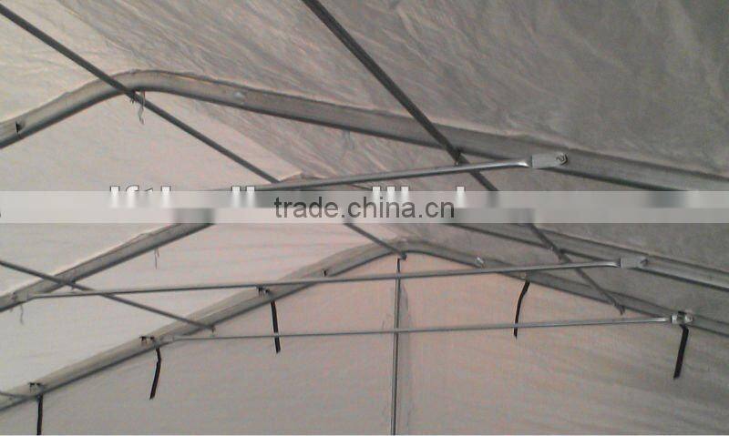 steel pipe large carport 20'x20'