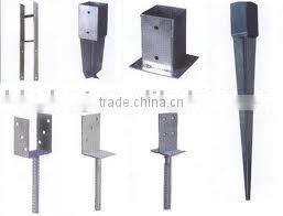 post galvanized anchor