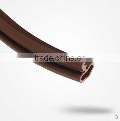 Black Embossed PVC Edge Trim 6mm