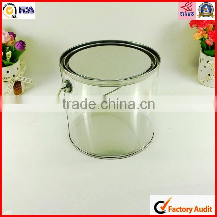 factory customed pantone plastic buckets with handle