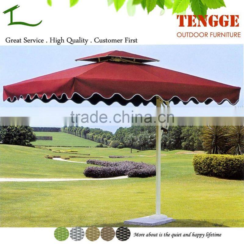 Waterproof Aluminum Fabric Outdoor Patio Umbrella