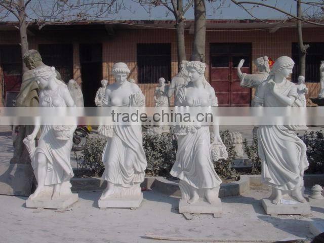 carving figure marble statue for indoor decoration