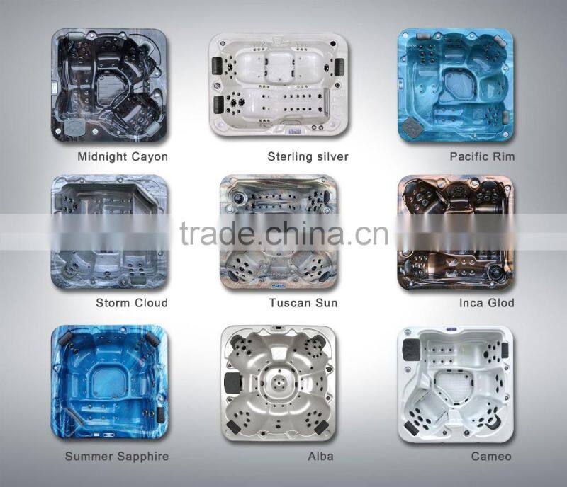 SPARELAX outdoor luxury 12 person bolboa control 7.5m swim pool