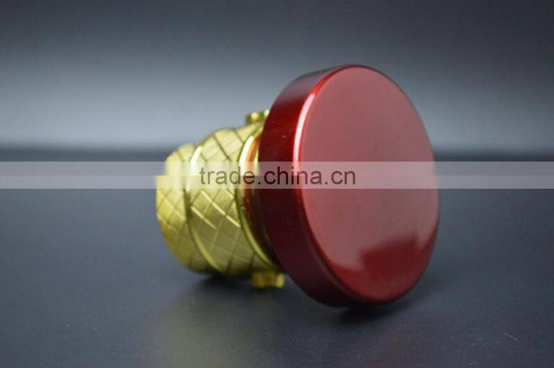 Hot sale red top aluminium bottle cap for glass bottle