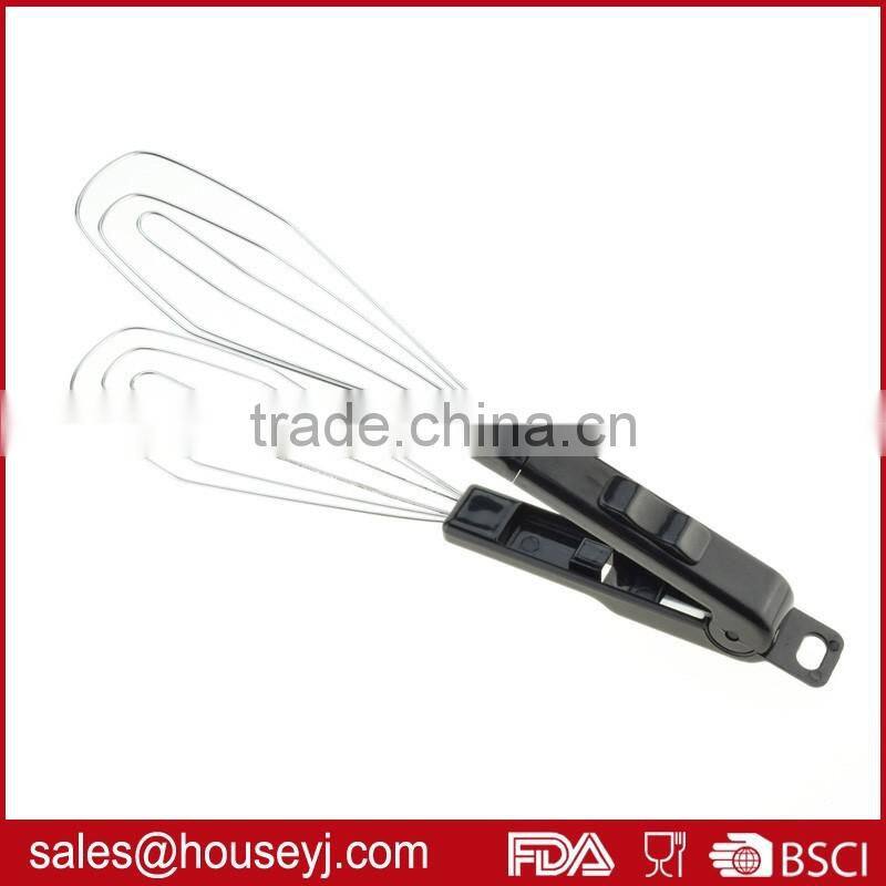 multi function stainless steel food tongs kitchen BBQ serving tongs