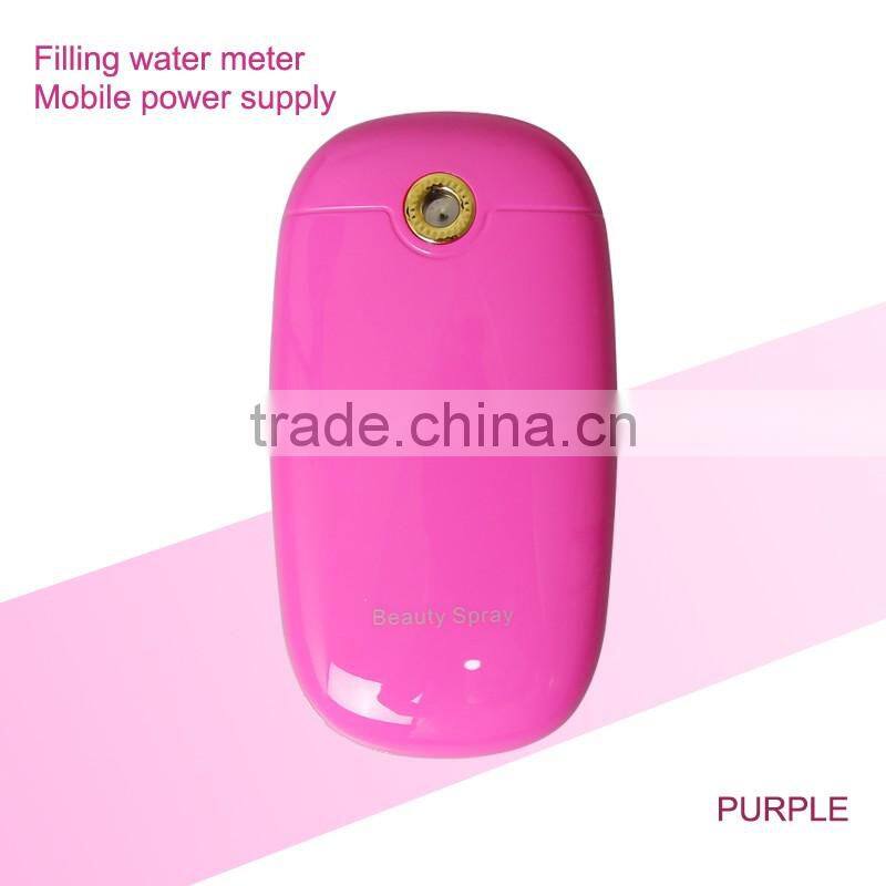 2016 Humidifier Handy Facial Water Nano Mist Spray with 8800mAh power bank