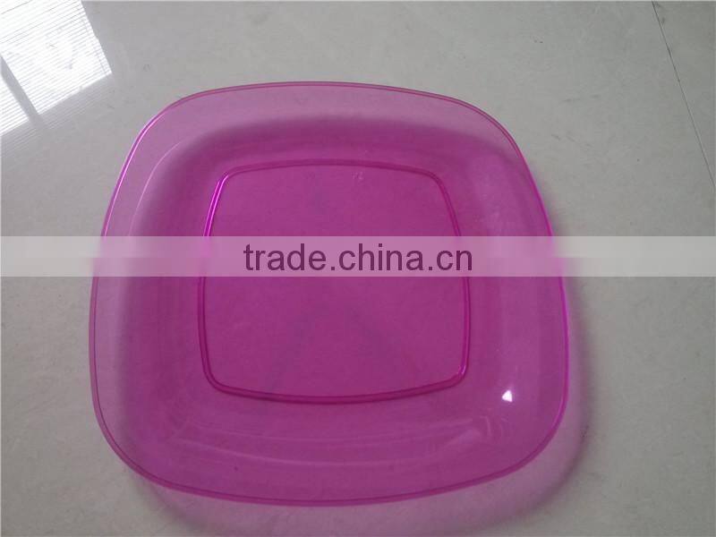 10 inch plastic fruit plate
