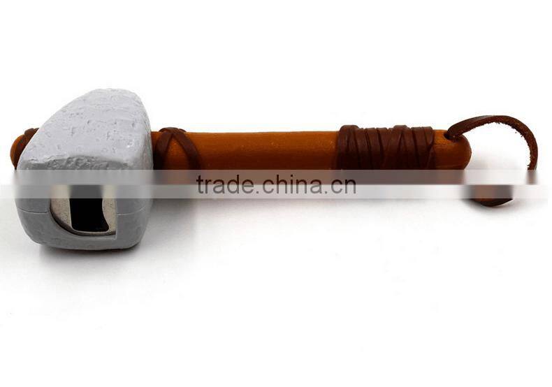 New kitchen supplies wholesale creative stone hammer beer bottle opener strange resin bottles opener