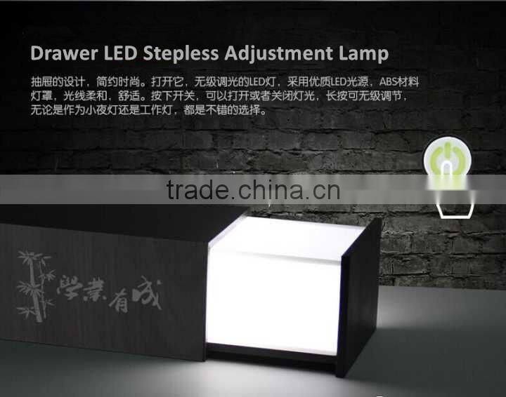 2016 Newest Explosion Hot-selling Pandora's Box Multifunction Bluetooth Stereo Music Speaker Touch LED Lamp Wooden BT Speaker