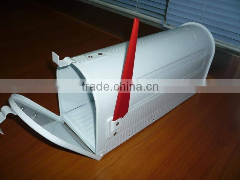 Antique Free Standing Aluminum US mailbox