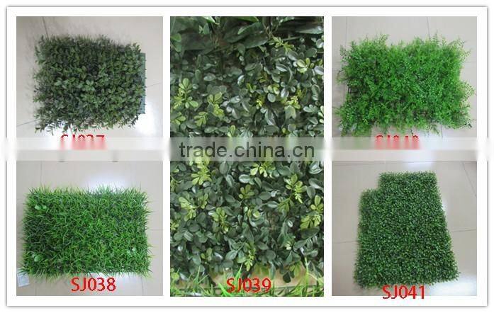 SJ04001114 Garden decoration boxwood artificial hedge grass mat
