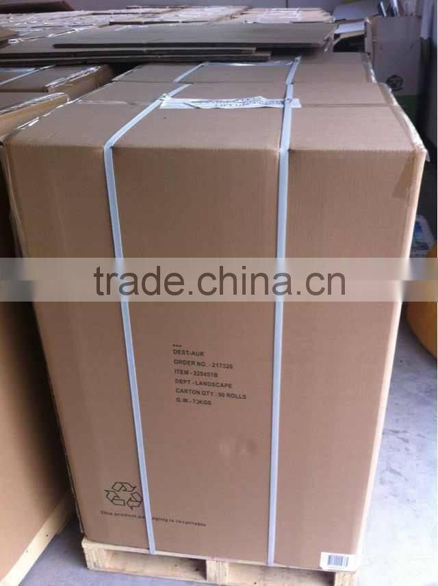 burlap table runne of wedding with sewed edge