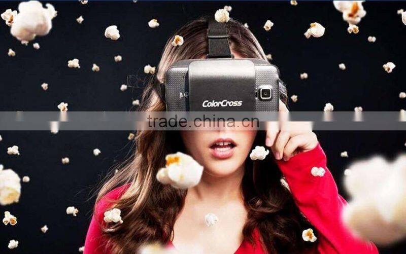 New design patent good quality color cross vr,3d vr glasses,vr shinecon supplier