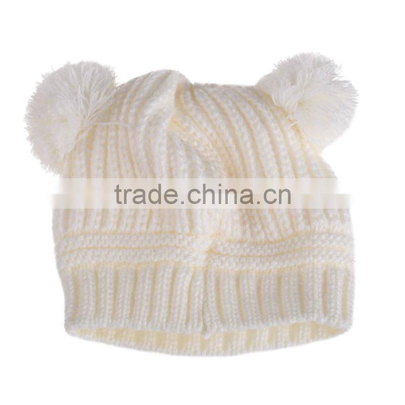 Warm Children Knitting Woolen Hat Comforatble Winter Kids Boy Girl Cap